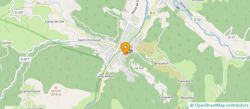 localisation de l'entreprise SCI DU MIRABAT à SEIX