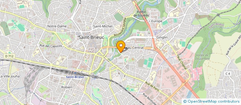 localisation de l'entreprise SCI DU MIRADOR à SAINT-BRIEUC