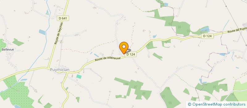 localisation de l'entreprise SCI DU MIRAIL  MONTIGNAC-TOUPINERIE