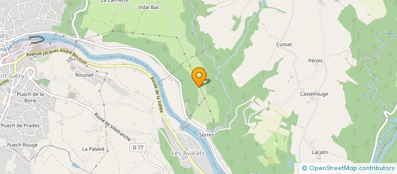 localisation de l'entreprise SCI DU MIRAL  SAINT-GREGOIRE