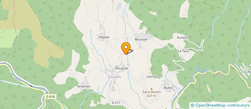 localisation de l'entreprise SCI DU MIROUZET à SOULAN
