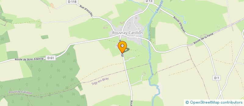 localisation de l'entreprise SCI DU MISCANTHUS  RONCHEROLLES-EN-BRAY