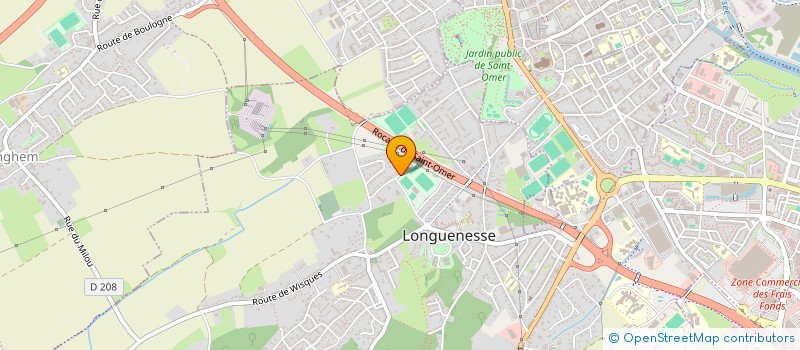 localisation de l'entreprise SCI DU MISTRAL  LONGUENESSE