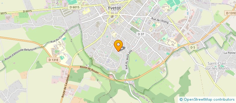 localisation de l'entreprise SCI DU MISTRAL NORD  SAINT MARTIN DE L'IF