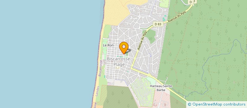 localisation de l'entreprise SCI DU MO  BISCARROSSE