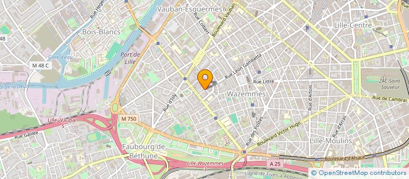 localisation de l'entreprise SCI DU MODULOR à LILLE