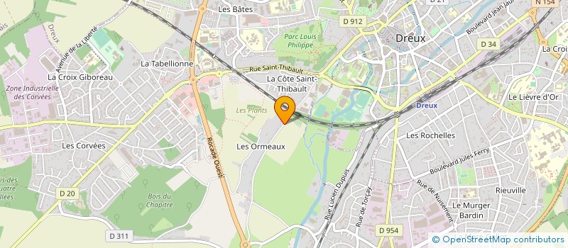 localisation de l'entreprise SCI DU MOILIN HERSANT à VERNOUILLET