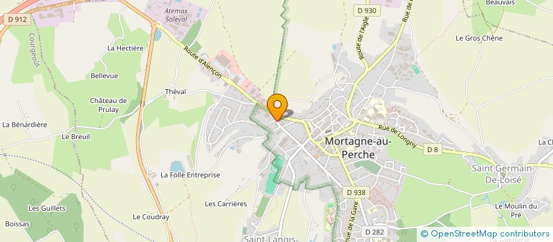 localisation de l'entreprise SCI DU MOIS D'AOUT à MORTAGNE-AU-PERCHE