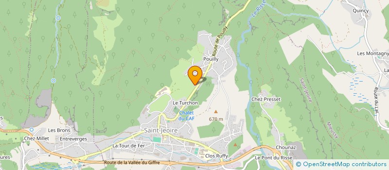 localisation de l'entreprise SCI DU MOLE  SAINT-JEOIRE