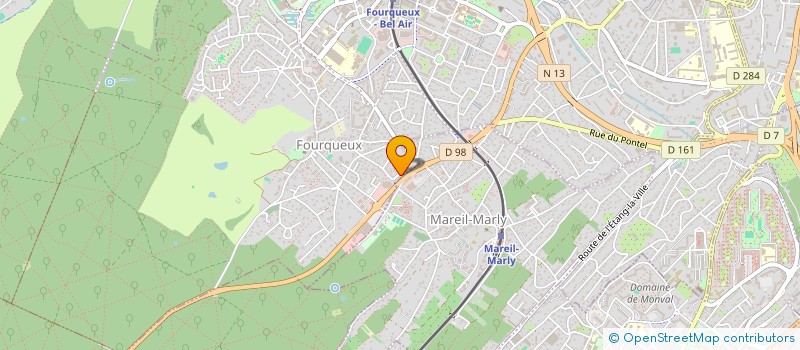 localisation de l'entreprise SCI DU MONT  SAINT-GERMAIN-EN-LAYE