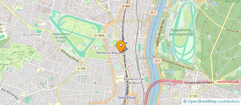 localisation de l'entreprise SCI DU MONT à SAINT-CLOUD