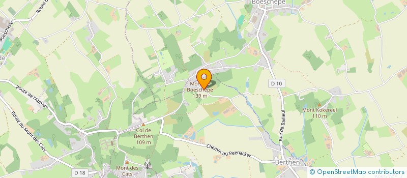 localisation de l'entreprise SCI DU MONT à BERTHEN