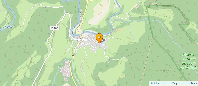 localisation de l'entreprise SCI DU MONT  CLERON