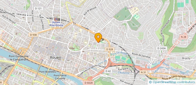 localisation de l'entreprise SCI DU MONT à ROUEN