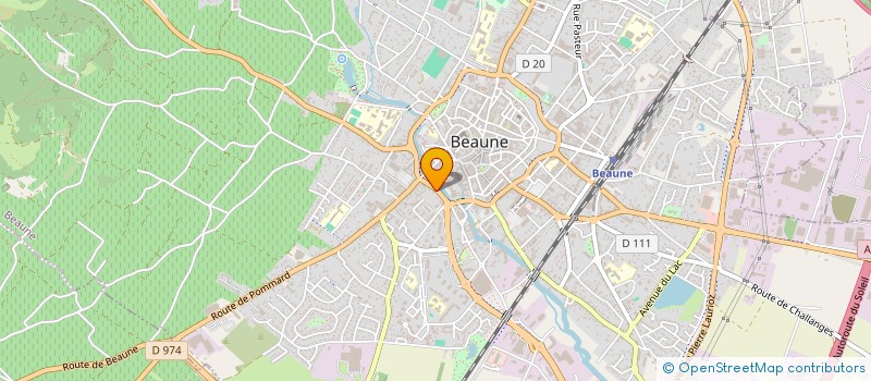 localisation de l'entreprise SCI DU MONT à BEAUNE