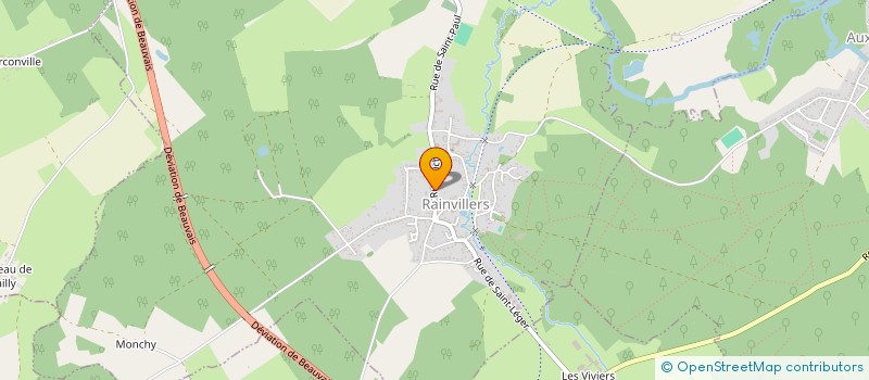 localisation de l'entreprise SCI DU MONT  RAINVILLERS