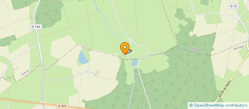 localisation de l'entreprise SCI DU MONT BLANC  INEUIL