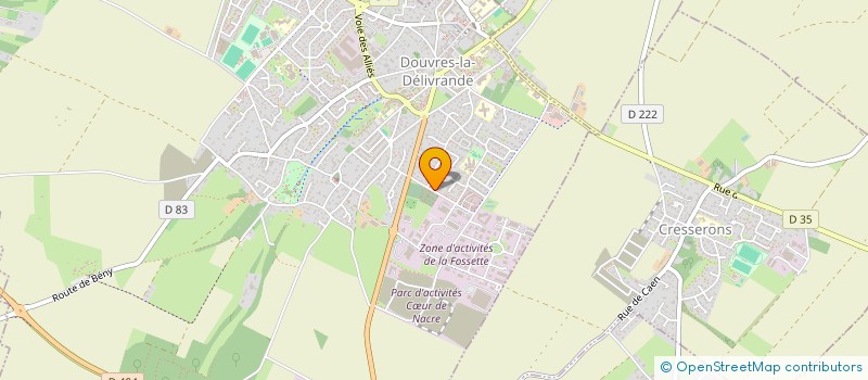 localisation de l'entreprise SCI DU MONT CAHAGNE  GOUVILLE-SUR-MER