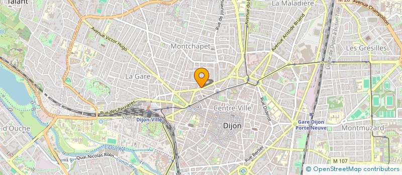 localisation de l'entreprise SCI DU MONT CARMOT à DIJON