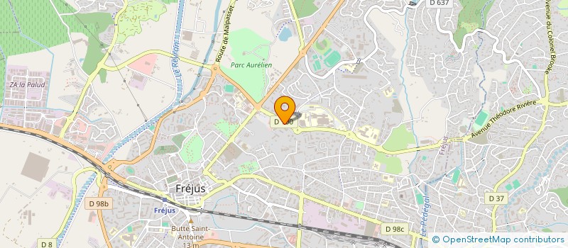 localisation de l'entreprise SCI DU MONT D ECAULT à FREJUS