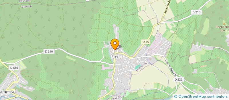 localisation de l'entreprise SCI DU MONT DES OLIVIERS  BRSCH