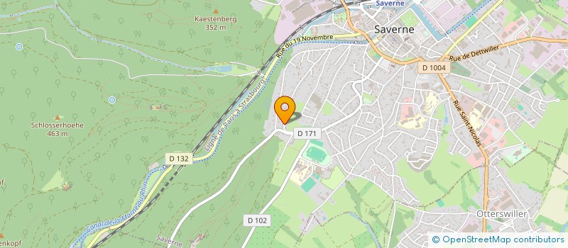 localisation de l'entreprise SCI  DU MONT FLEURY  SAVERNE