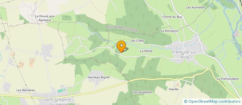 localisation de l'entreprise SCI DU MONT GANNEL  FRENEUSE-SUR-RISLE