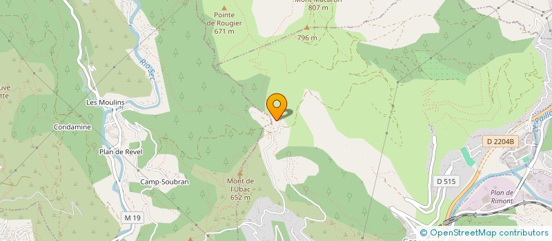 localisation de l'entreprise SCI DU MONT MACARON  CANTARON