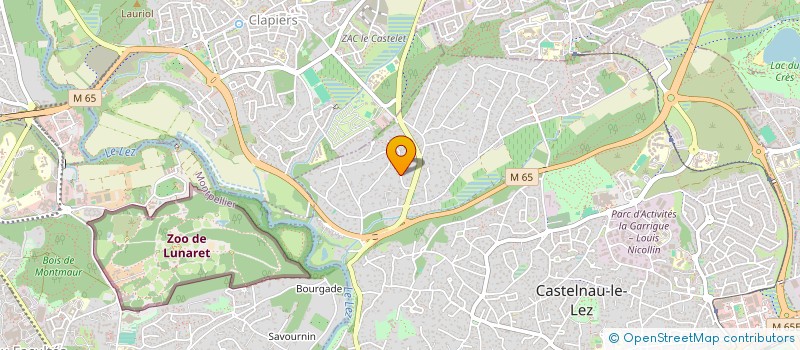 localisation de l'entreprise SCI DU MONT MARELLE  CASTELNAU-LE-LEZ