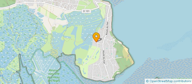 localisation de l'entreprise SCI DU MONT POURRI  LES PORTES-EN-RE