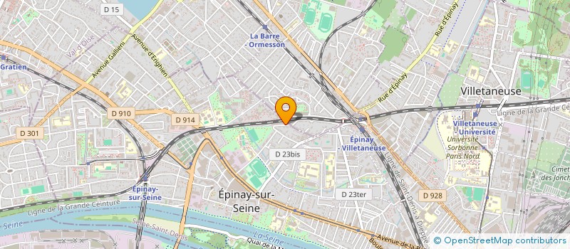 localisation de l'entreprise SCI DU MONT SCOPUS à EPINAY-SUR-SEINE