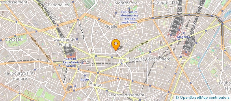 localisation de l'entreprise SCI DU MONT TONNERRE  PARIS