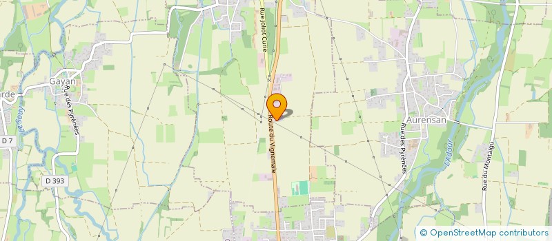 localisation de l'entreprise SCI DU MONTAIGU  ANDREST