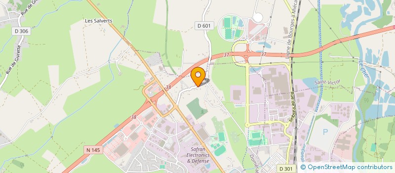 localisation de l'entreprise SCI DU MONTAIS à DOMERAT