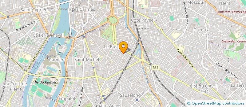localisation de l'entreprise SCI DU MONTCALM à TOULOUSE