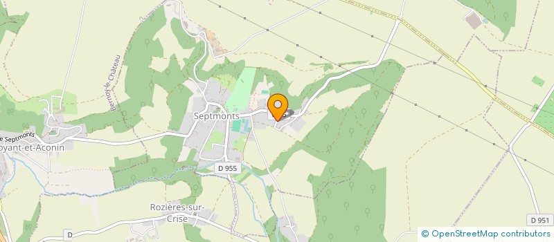 localisation de l'entreprise SCI DU MONTJARD  ACY