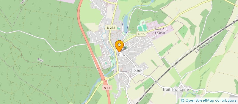 localisation de l'entreprise SCI DU MONTJOIE  BUTHIERS