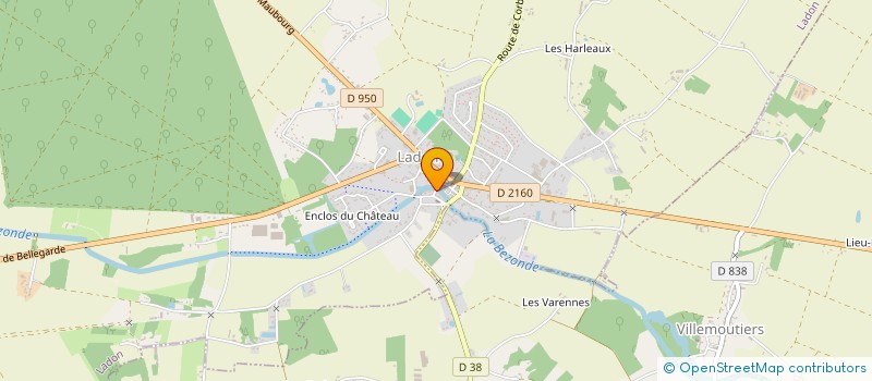 localisation de l'entreprise SCI DU MONTPENSIER à BEAUCHAMPS-SUR-HUILLARD