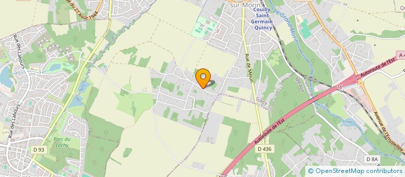 localisation de l'entreprise SCI DU MORIN  SAINT-GERMAIN-SUR-MORIN