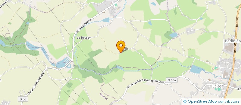 localisation de l'entreprise SCI DU MORLIONNAY  TRAMOLE