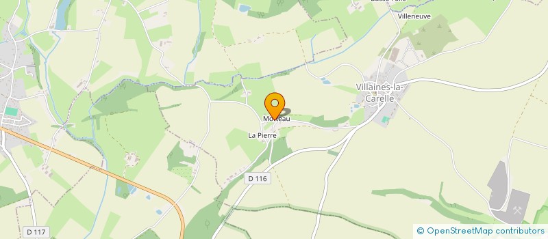 localisation de l'entreprise SCI DU MOTHEZ  VILLAINES LA CARELLE