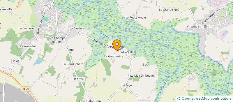 localisation de l'entreprise SCI DU MOTTAY  ROUANS