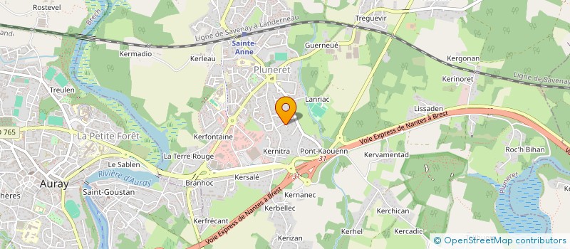 localisation de l'entreprise SCI DU MOTTEN  PLUNERET