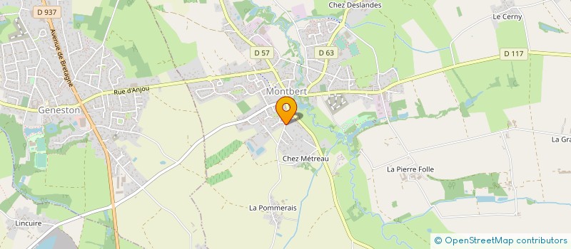 localisation de l'entreprise SCI DU MOULIN  LA PLANCHE