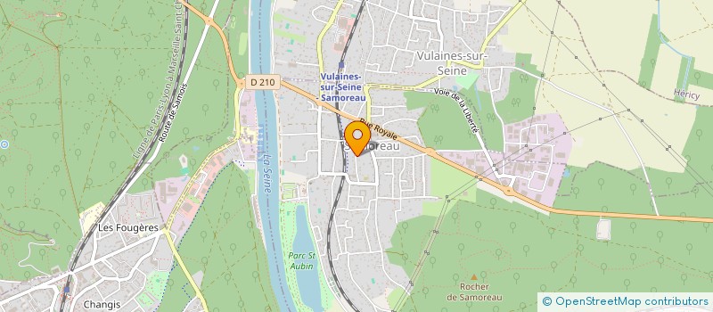 localisation de l'entreprise SCI DU MOULIN  SAMOREAU