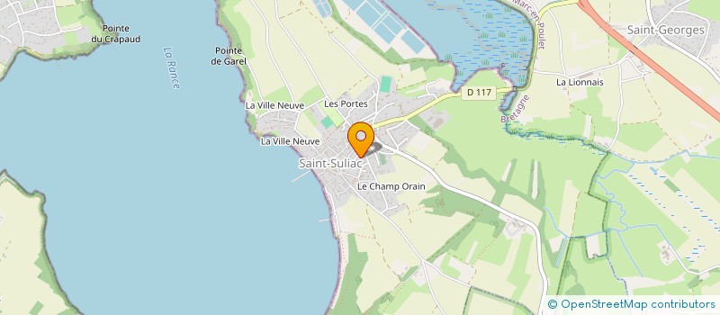 localisation de l'entreprise SCI DU MOULIN  SAINT-JOUAN-DES-GUERETS