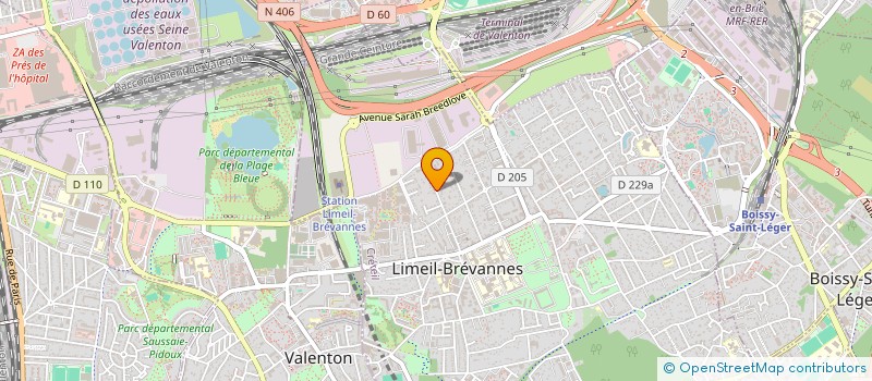 localisation de l'entreprise SCI DU MOULIN à LIMEIL-BREVANNES