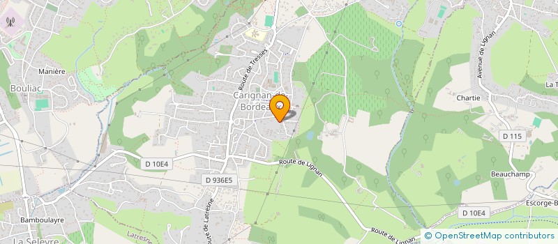 localisation de l'entreprise SCI DU MOULIN  CARIGNAN-DE-BORDEAUX