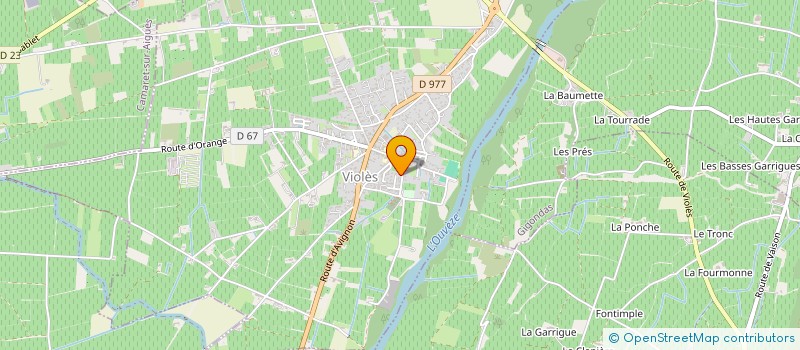 localisation de l'entreprise SCI DU MOULIN  JONQUIERES