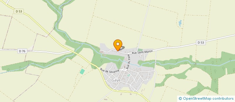 localisation de l'entreprise SCI DU MOULIN  BARBONNE-FAYEL